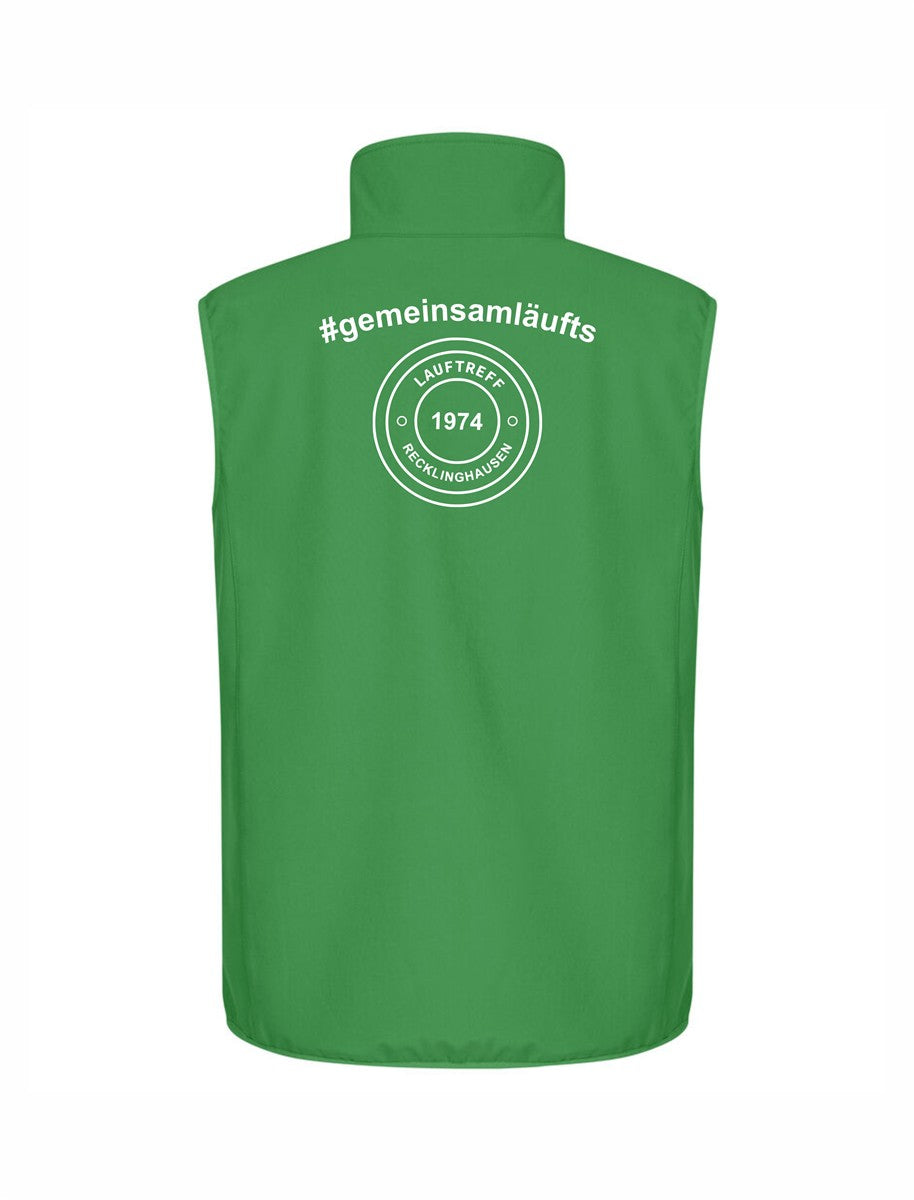 Lauftreff Recklinghausen Softshell Weste Unisex mit Druck