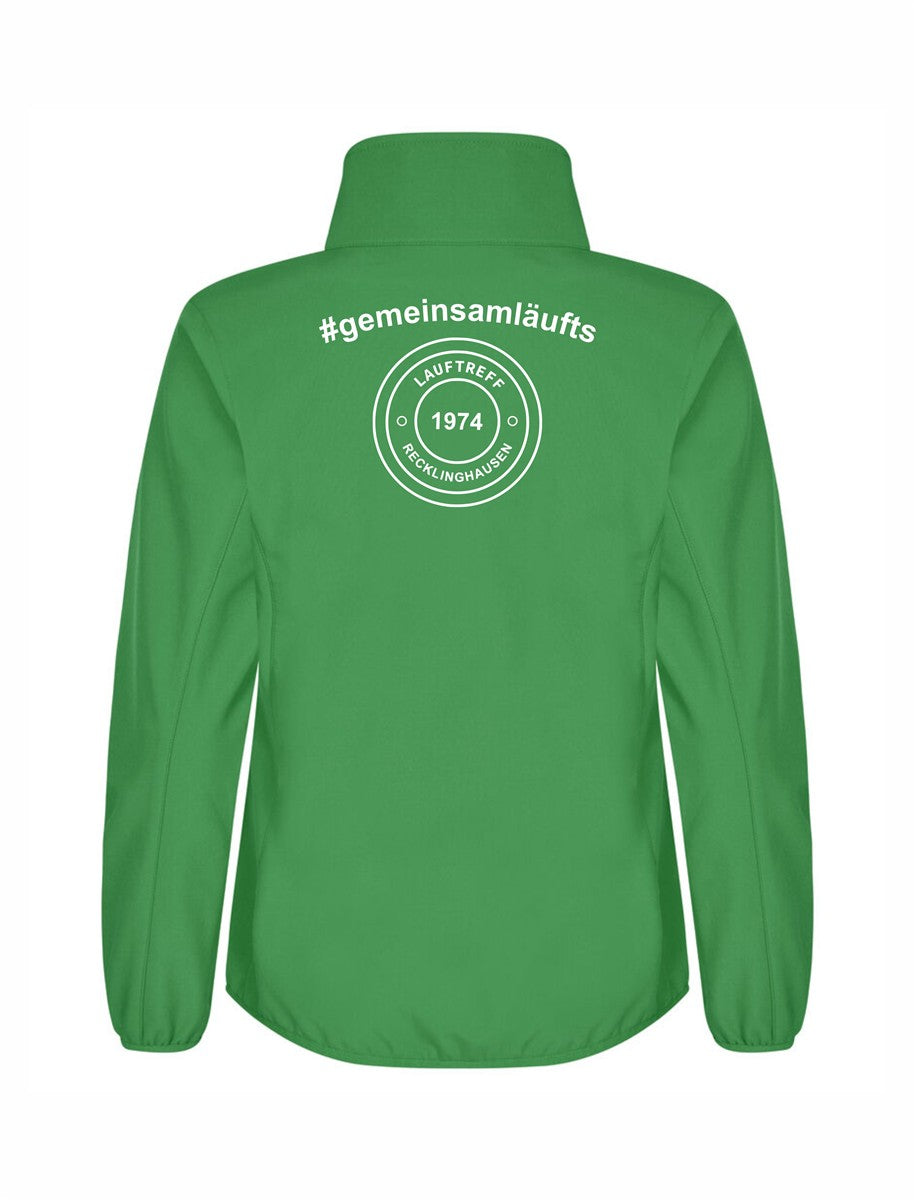 Lauftreff Recklinghausen Softshell Jacke Woman mit Druck