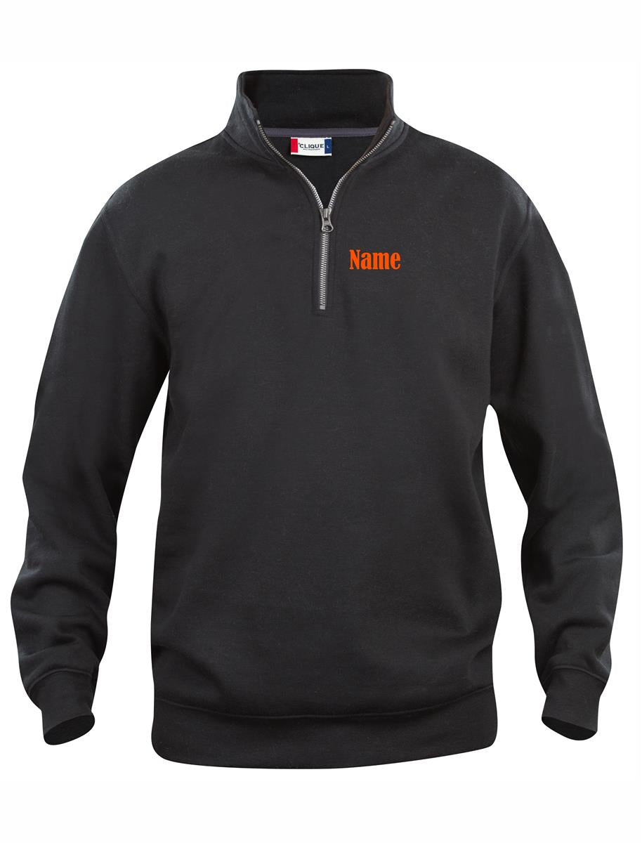 ATV Sweatshirt Half Zip Unisex mit Druck