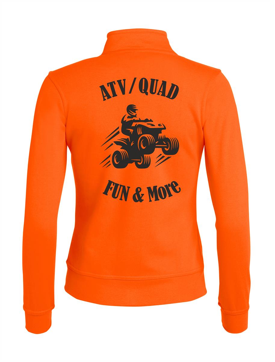 ATV Sweatshirtjacke Cardigan Damen mit Druck