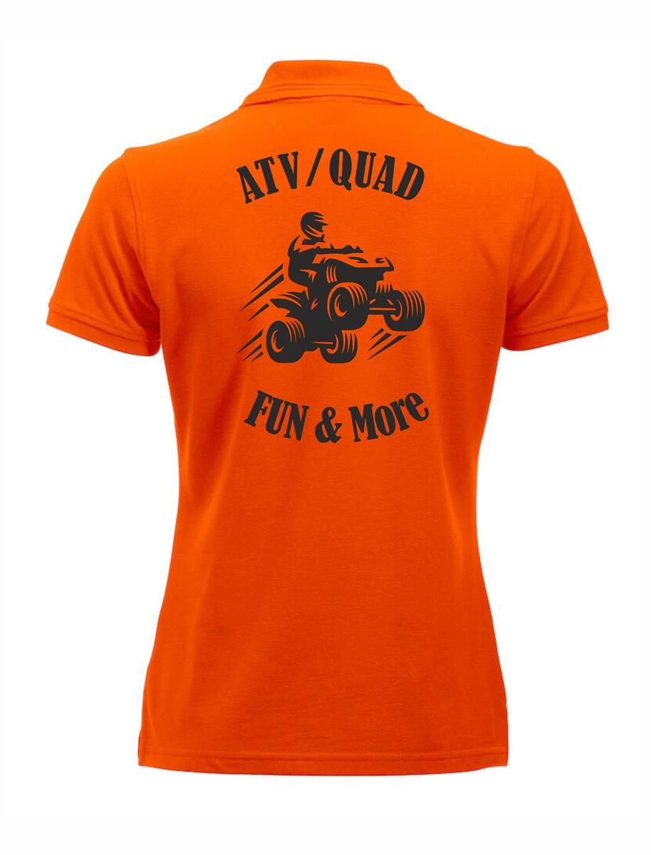 ATV Poloshirt Damen mit Druck