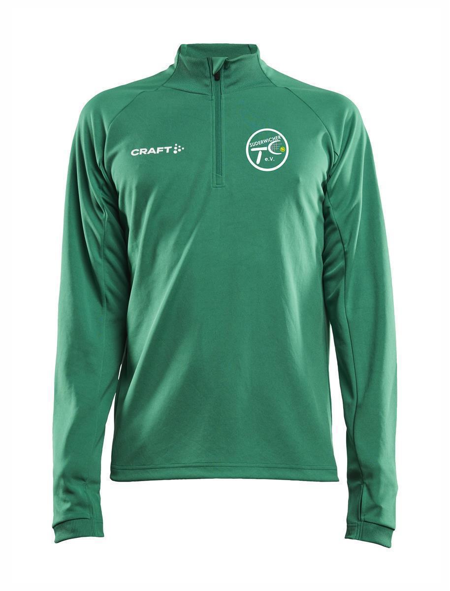 Suderwicher TC Craft Mid-Layer Half Zip Men mit Logodruck