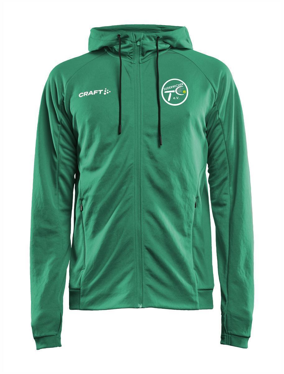 Suderwicher TC Craft Mid-Layer Kapuzenjacke Men mit Logodruck