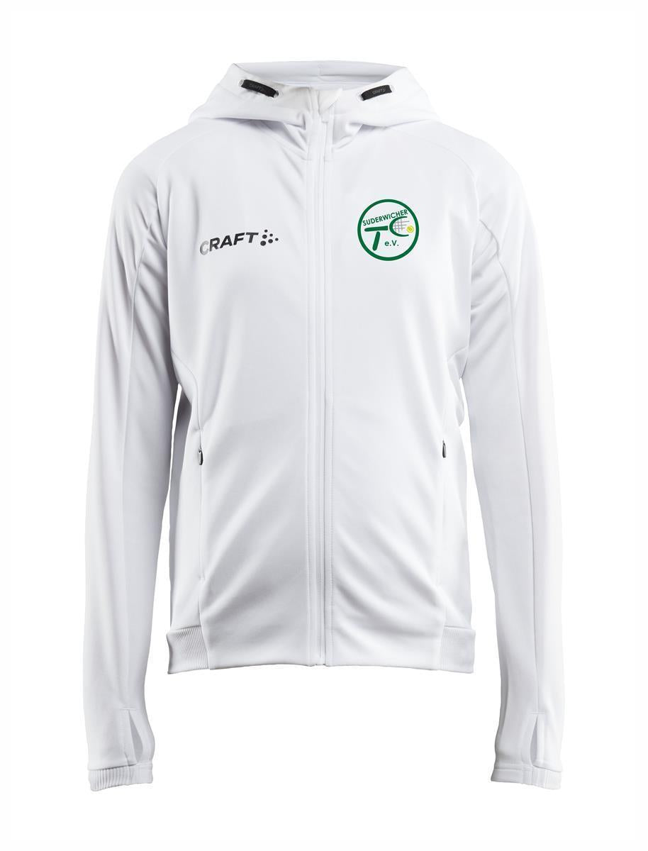 Suderwicher TC Craft Mid-Layer Kapuzenjacke Junior mit Logodruck