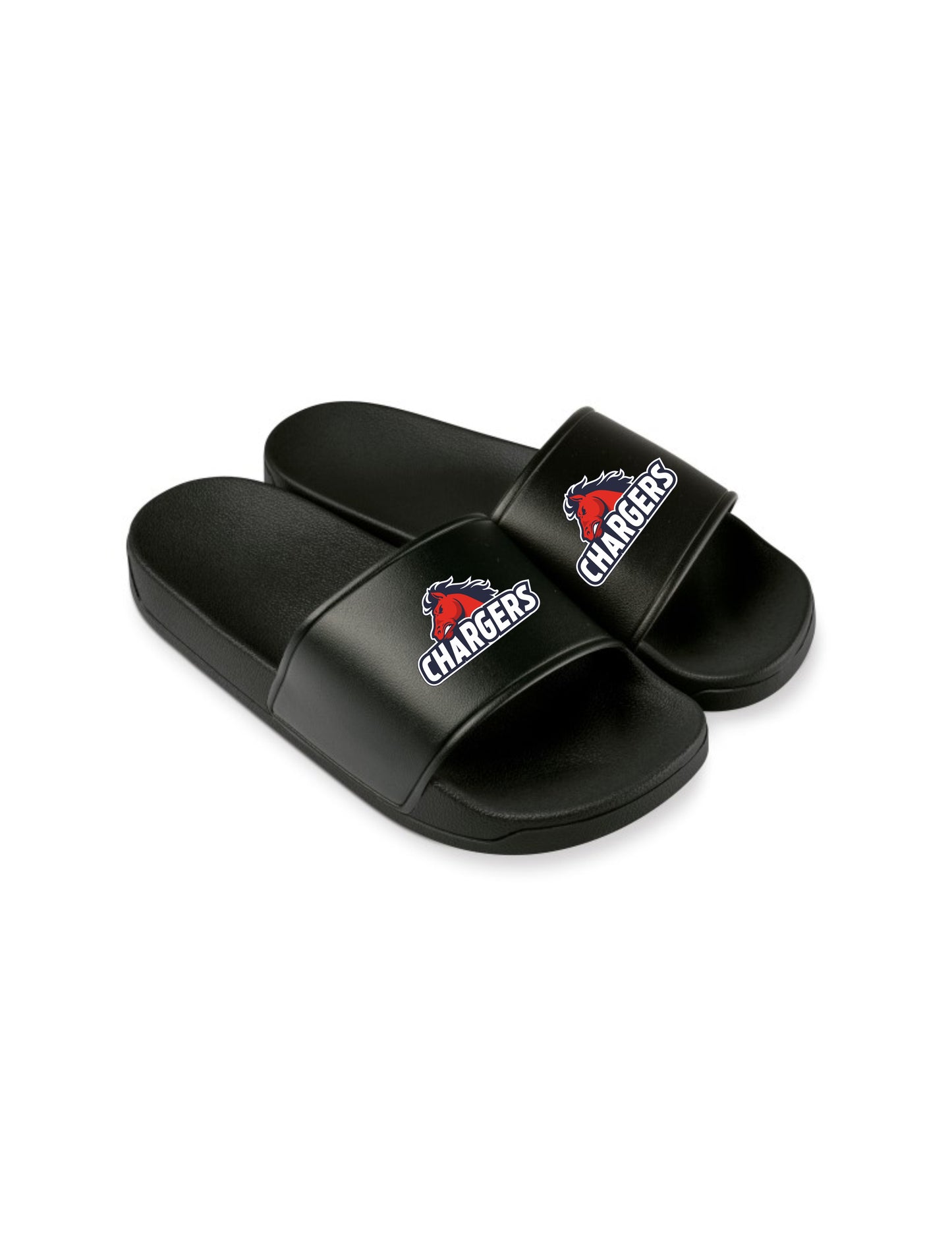 Recklinghausen Chargers Badelatschen mit Logodruck Unisex
