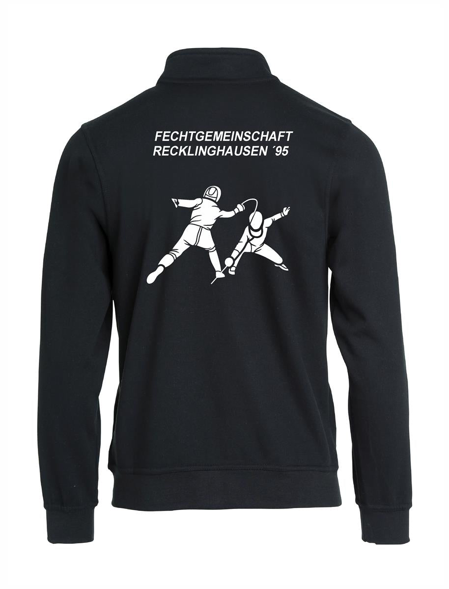 Fechtgemeinschaft Recklinghausen´95 Sweatshirtjacke Cardigan Unisex mit Druck
