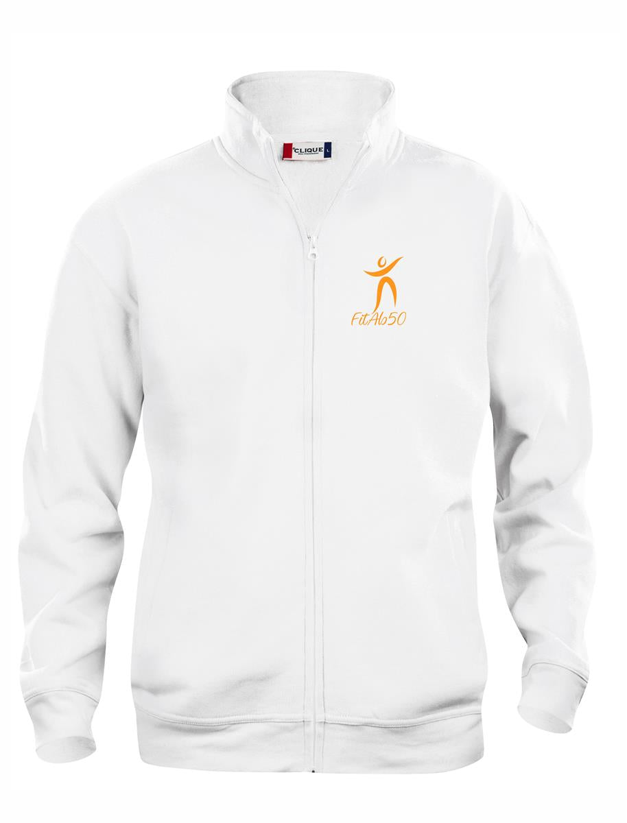 Fitab50 Sweatshirtjacke Cardigan Unisex inkl. Logodruck