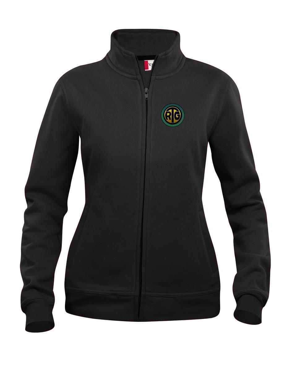 RTG Clique Sweatshirtjacke Cardigan Woman mit Logostickerei