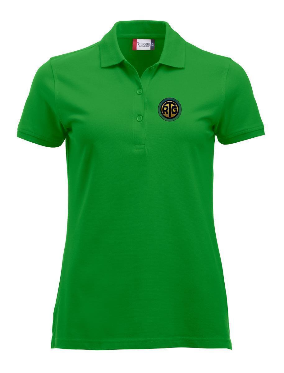 RTG Clique Classic Damen Poloshirt mit Logostickerei
