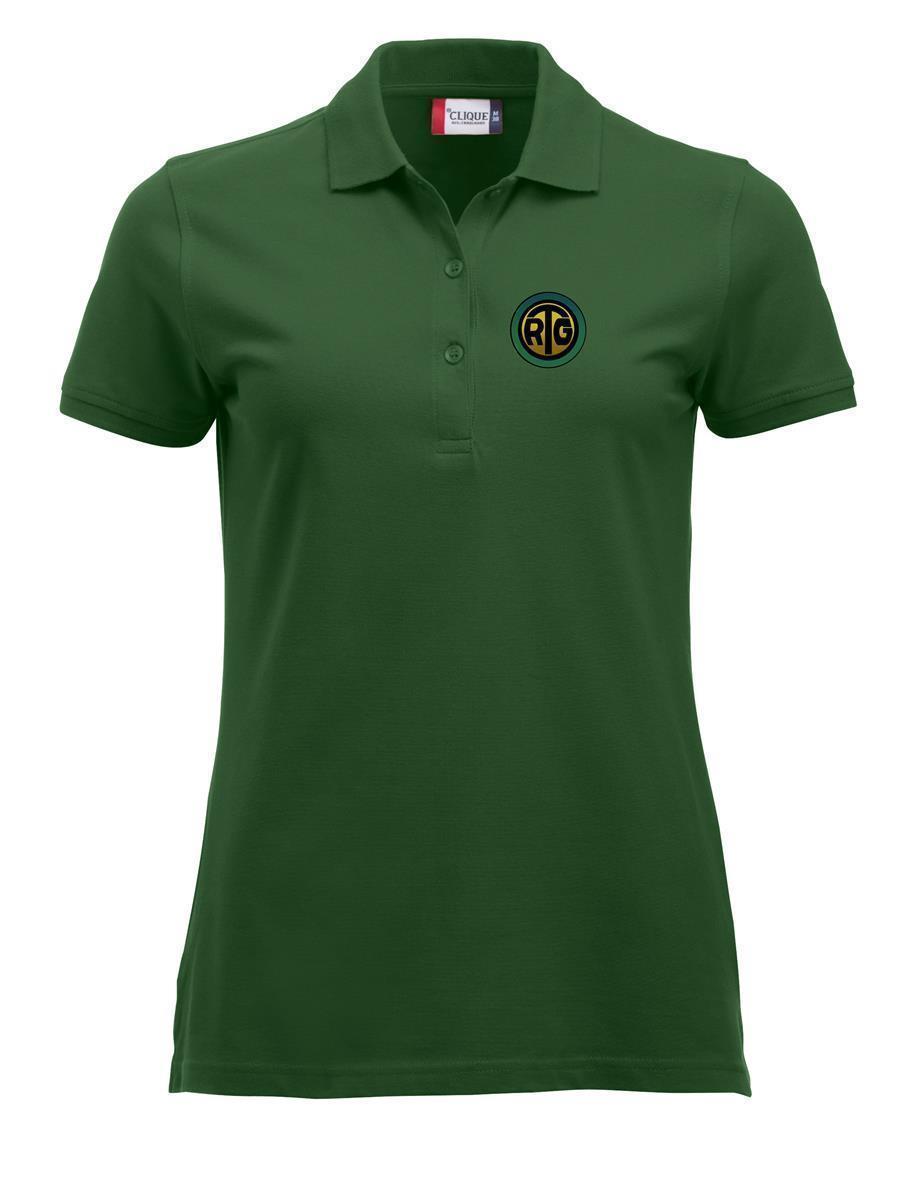 RTG Clique Classic Damen Poloshirt mit Logostickerei