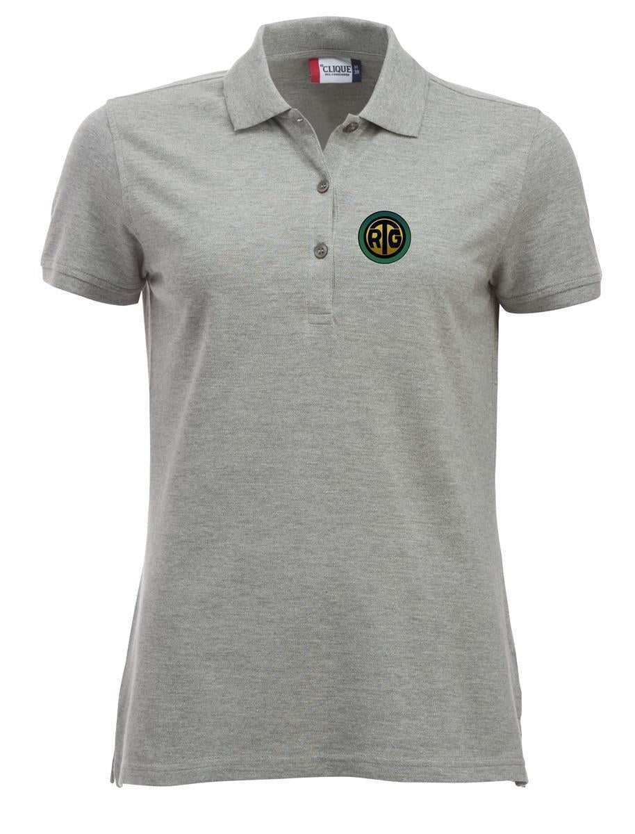 RTG Clique Classic Damen Poloshirt mit Logostickerei