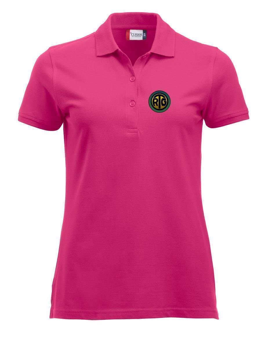 RTG Clique Classic Damen Poloshirt mit Logostickerei