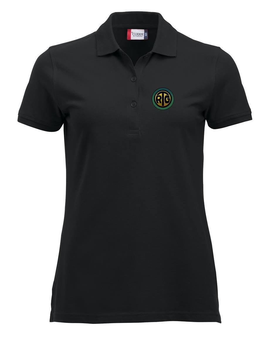 RTG Clique Classic Damen Poloshirt mit Logostickerei