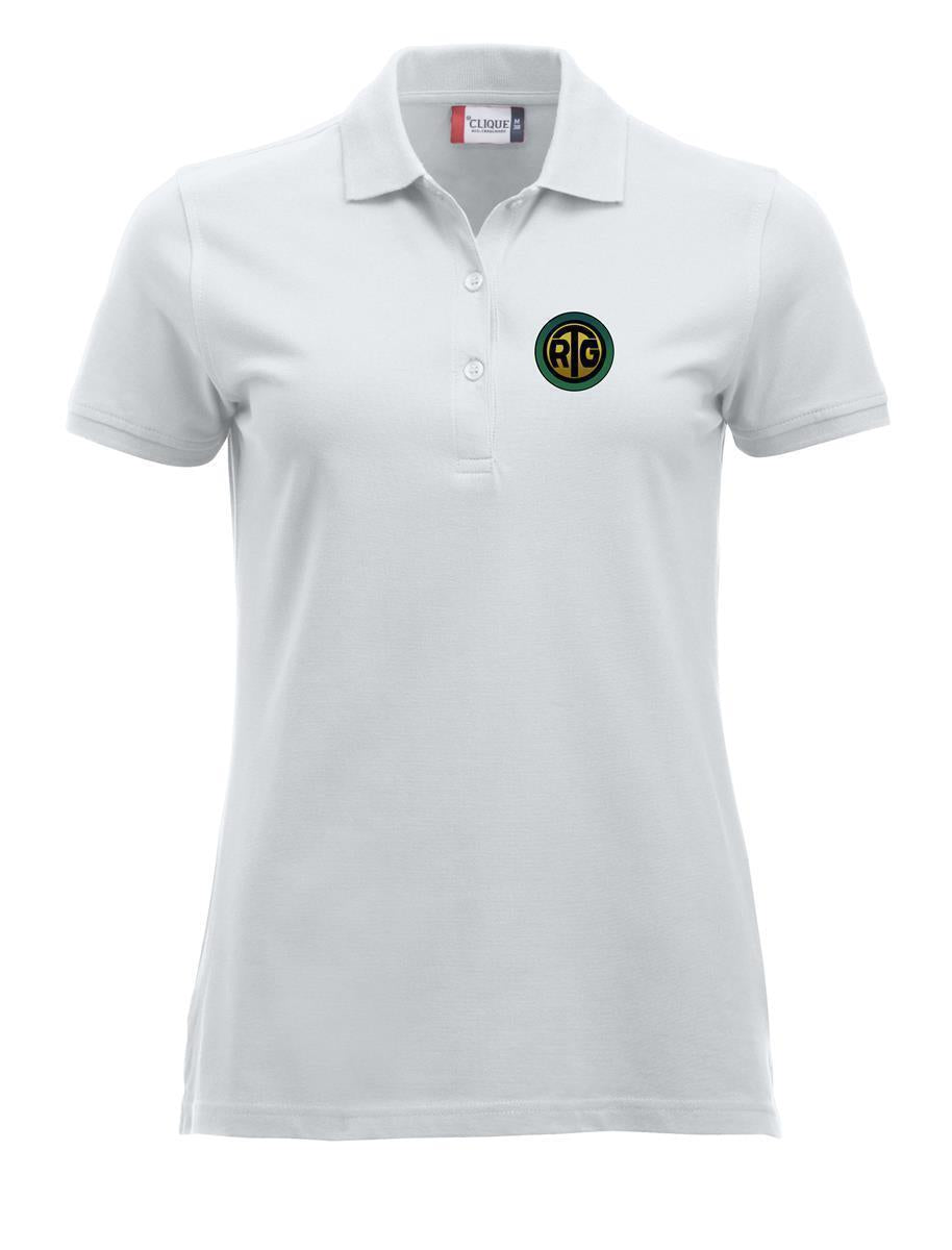 RTG Clique Classic Damen Poloshirt mit Logostickerei