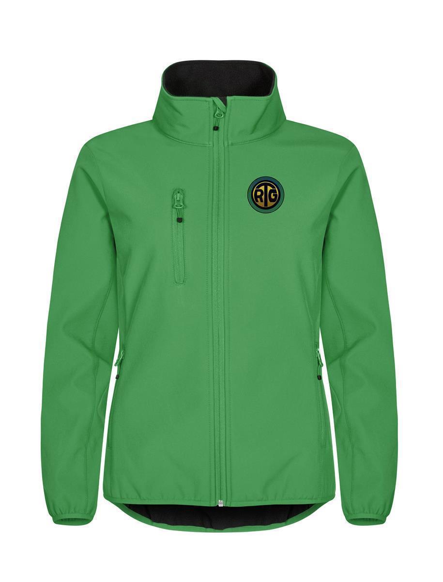 RTG Clique Classic Softshell Jacke Woman mit Logostickerei