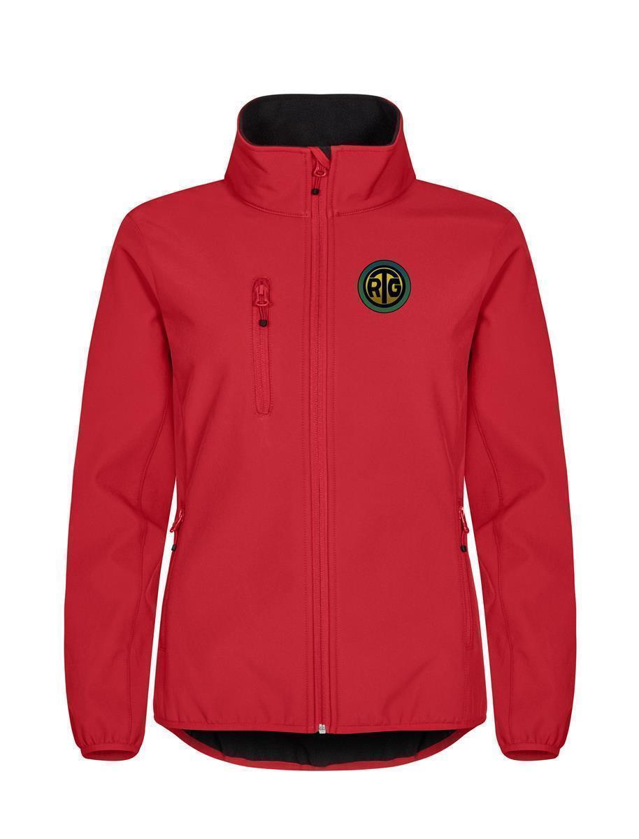 RTG Clique Classic Softshell Jacke Woman mit Logostickerei