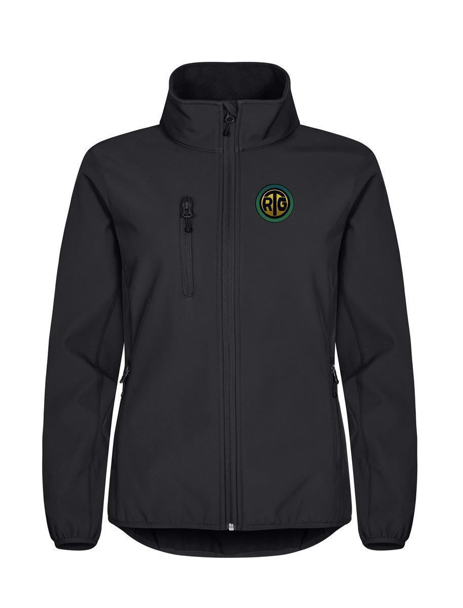 RTG Clique Classic Softshell Jacke Woman mit Logostickerei