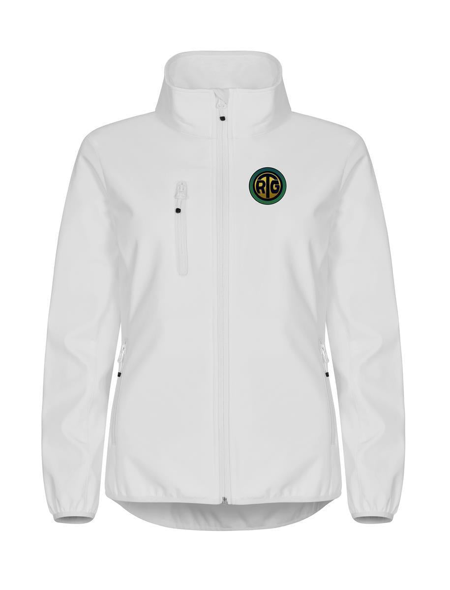 RTG Clique Classic Softshell Jacke Woman mit Logostickerei