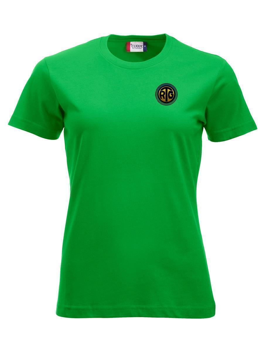 RTG Clique New Classic T-Shirt Woman mit Logostickerei Brust links