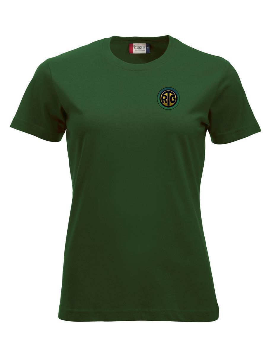 RTG Clique New Classic T-Shirt Woman mit Logostickerei Brust links