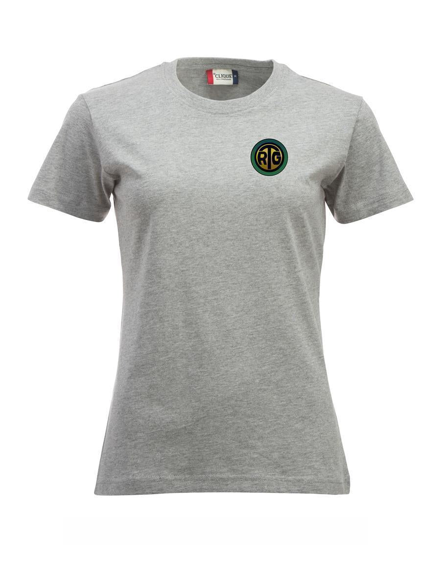 RTG Clique New Classic T-Shirt Woman mit Logostickerei Brust links