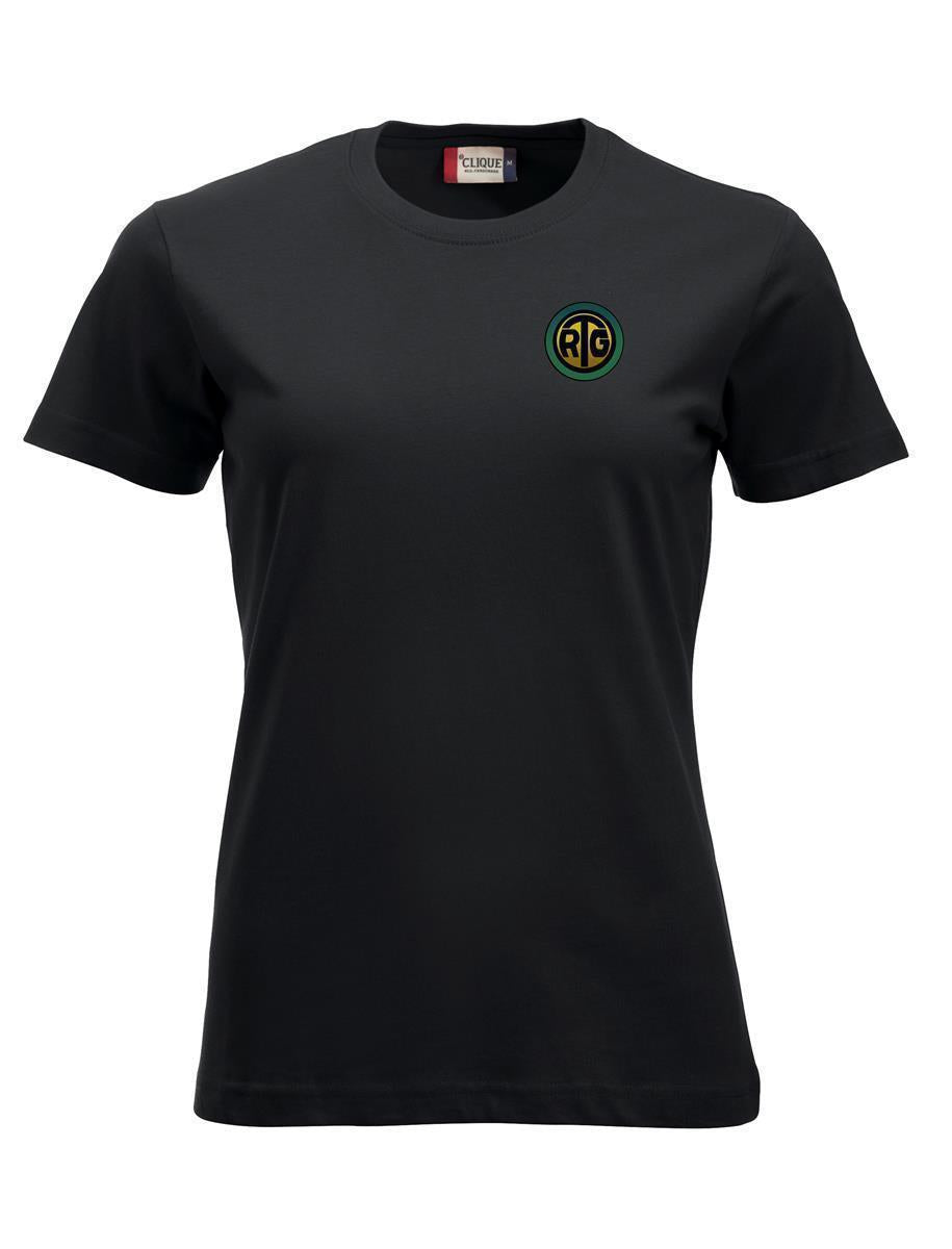 RTG Clique New Classic T-Shirt Woman mit Logostickerei Brust links