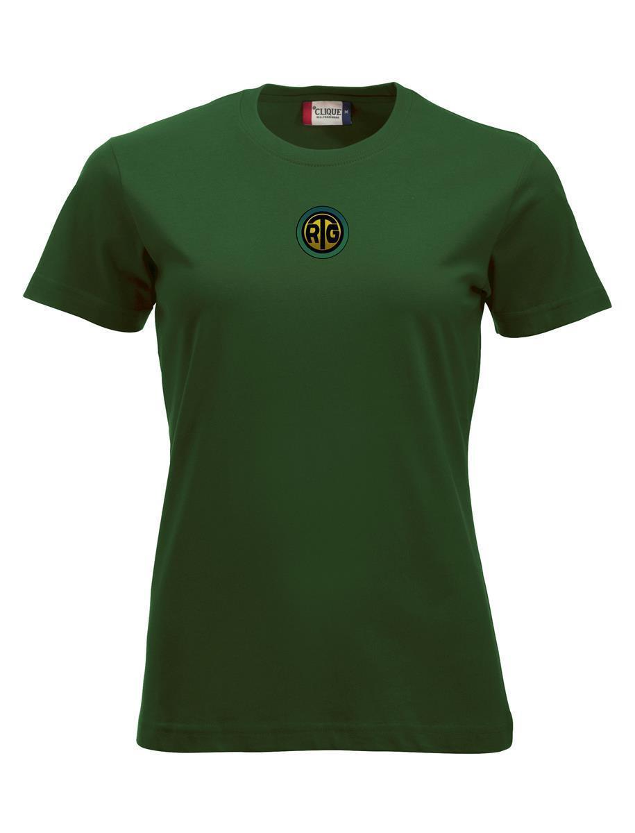 RTG Clique New Classic T-Shirt Woman mit Logostickerei