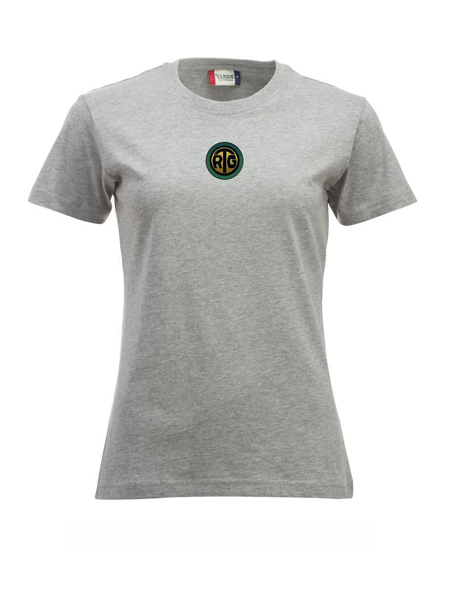RTG Clique New Classic T-Shirt Woman mit Logostickerei