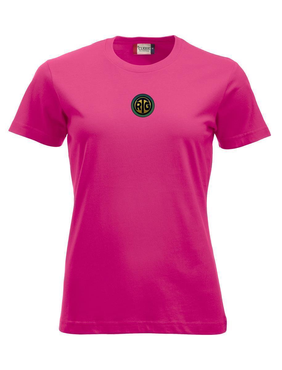 RTG Clique New Classic T-Shirt Woman mit Logostickerei