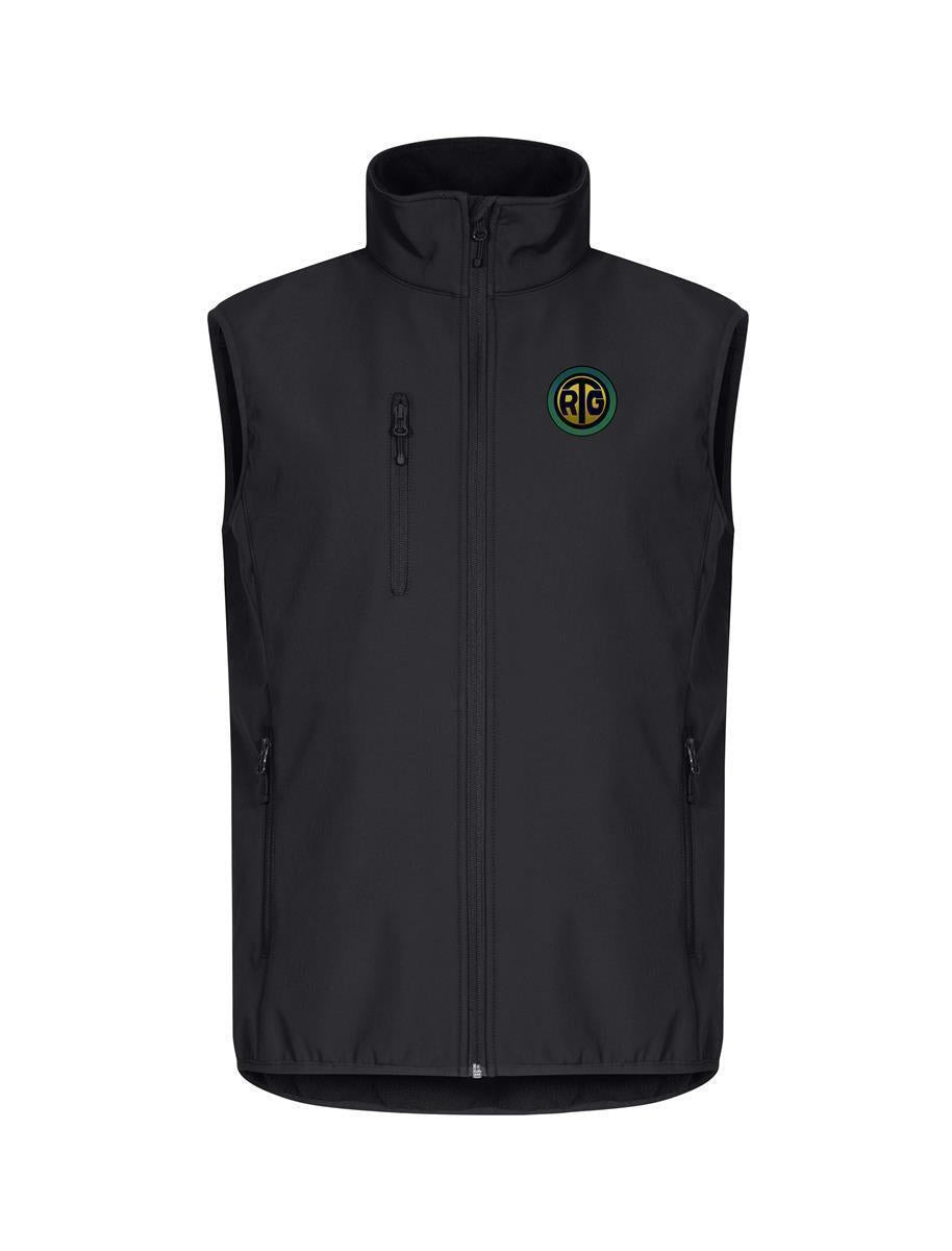 RTG Classic Softshell Weste Unisex mit Logostickerei