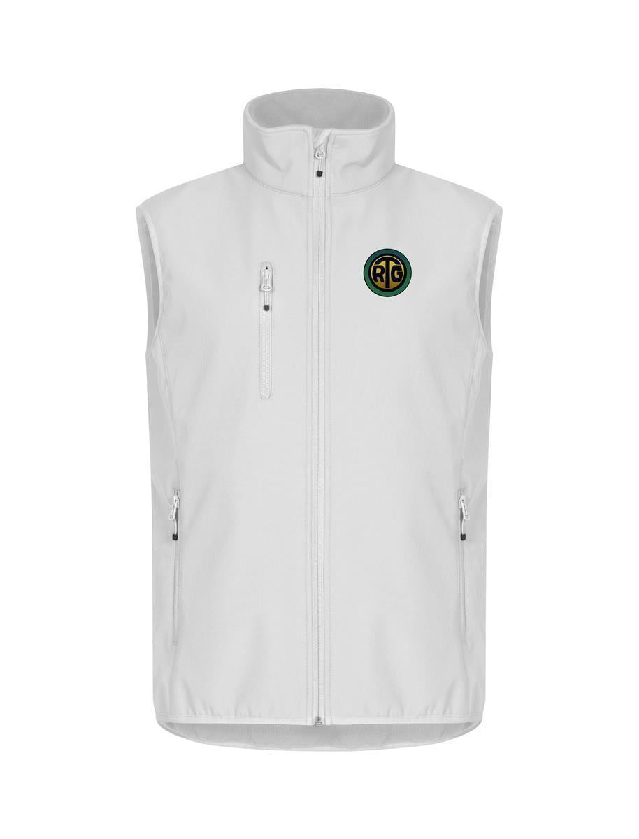 RTG Classic Softshell Weste Unisex mit Logostickerei