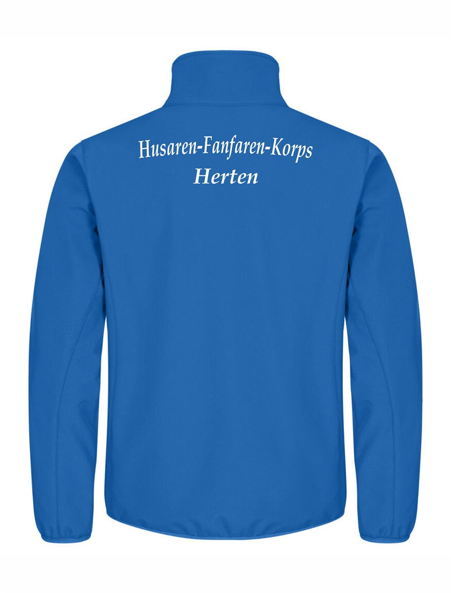HFK Herten Softshell Jacke Royalblau Unisex