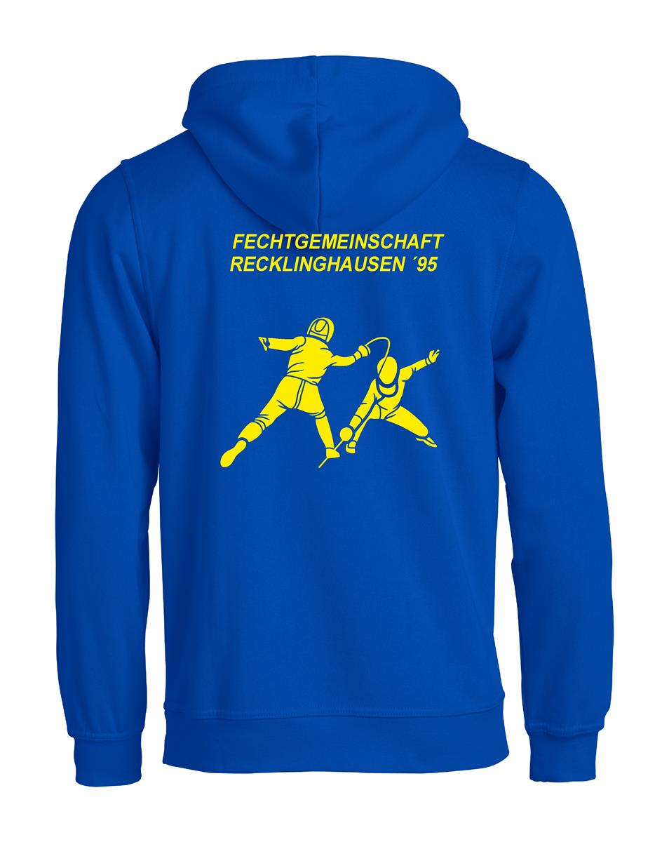 Fechtgemeinschaft Recklinghausen´95 Hoodie/Kapuzenpullover Unisex mit Druck