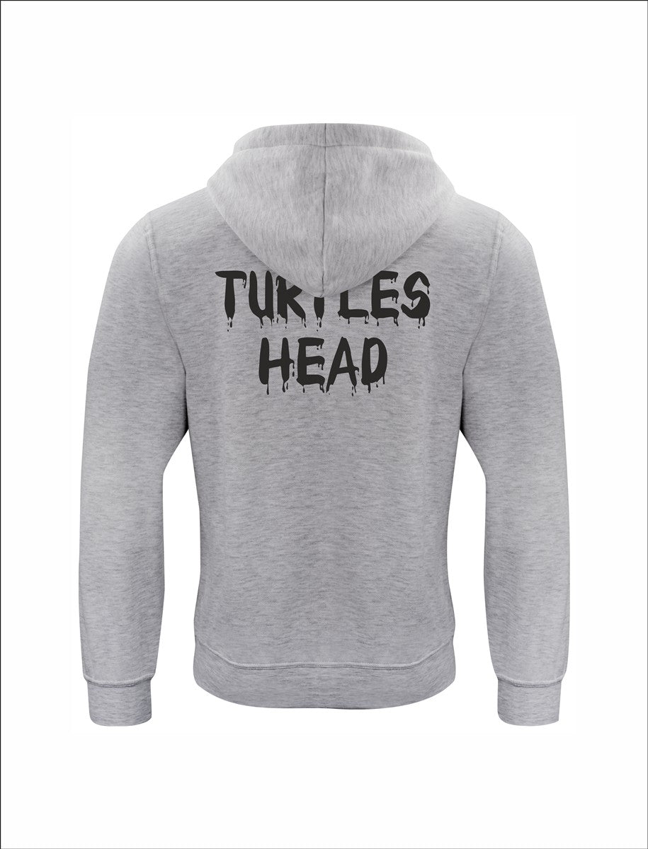 Turtles Head Hoodie Unisex mit Logodruck