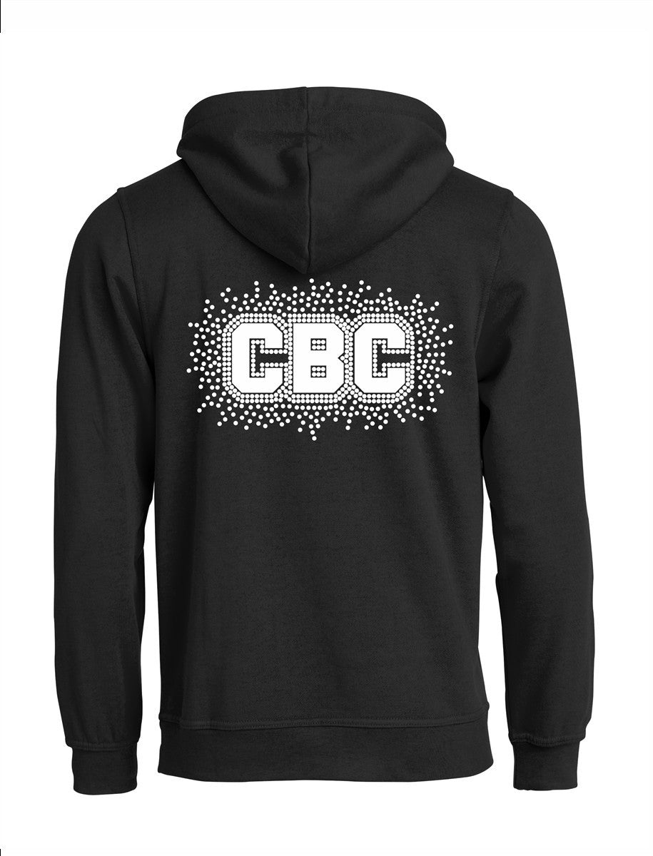 CBC Hoodie Junior schwarz mit Logodruck
