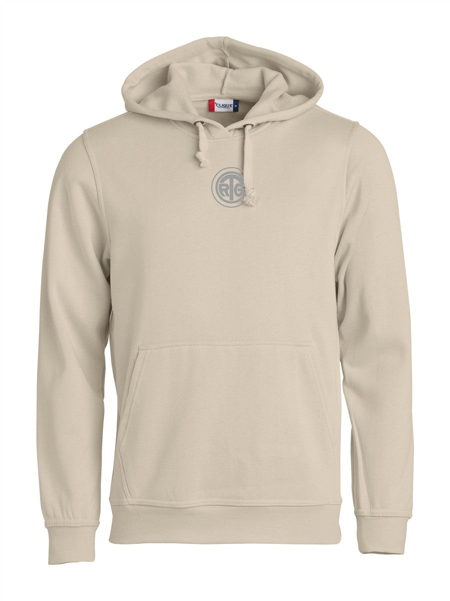 RTG TENNISPLATZ Design Hoodie Unisex sand mit Druck