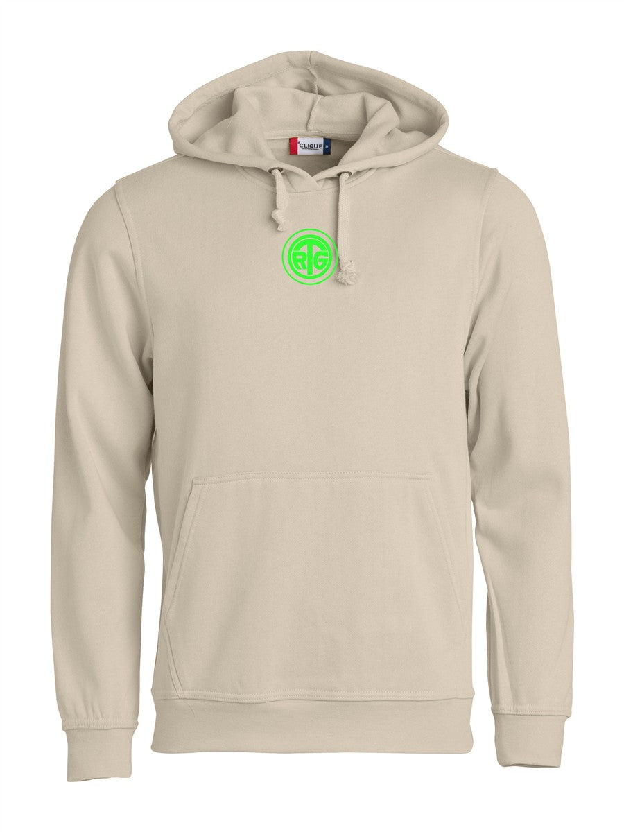 RTG TENNISPLATZ Design Hoodie Unisex sand mit Druck