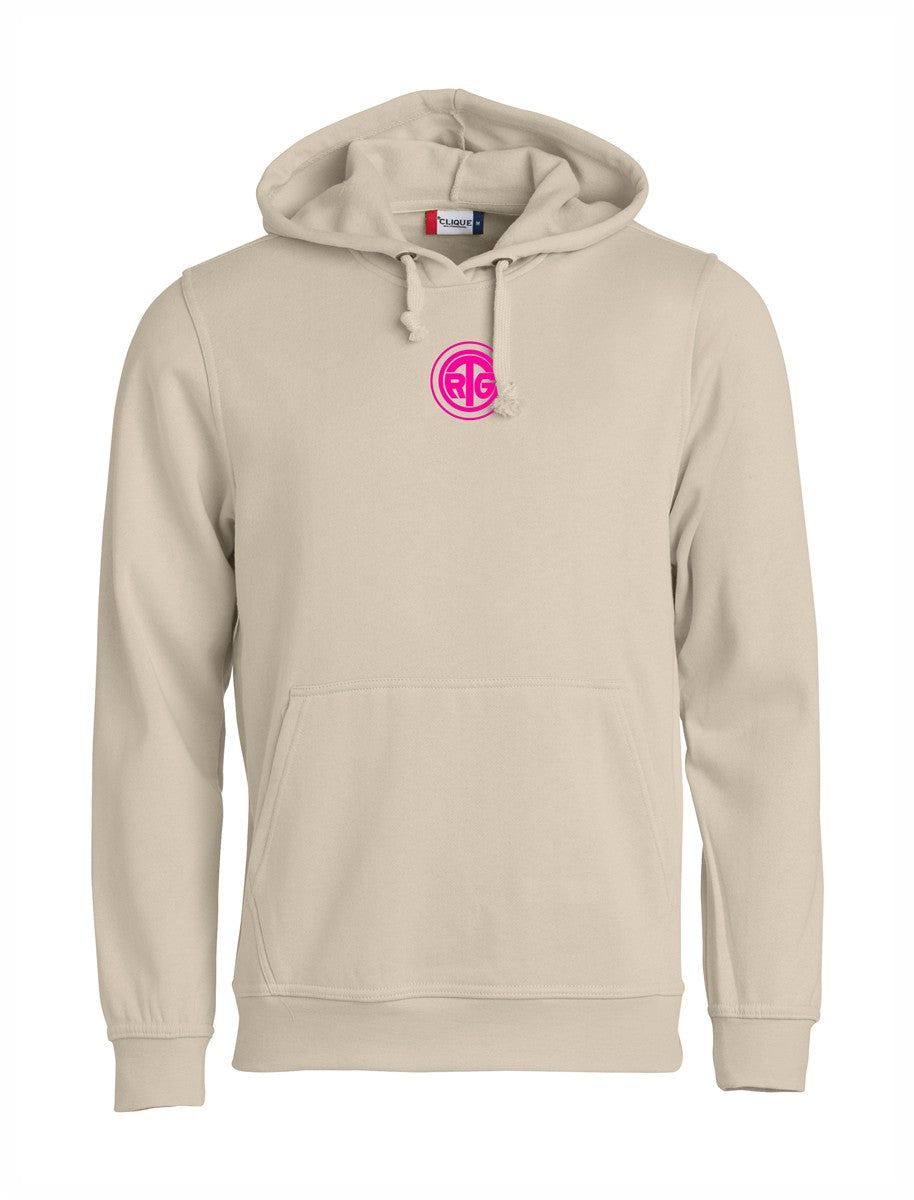 RTG TENNISPLATZ Design Hoodie Unisex sand mit Druck