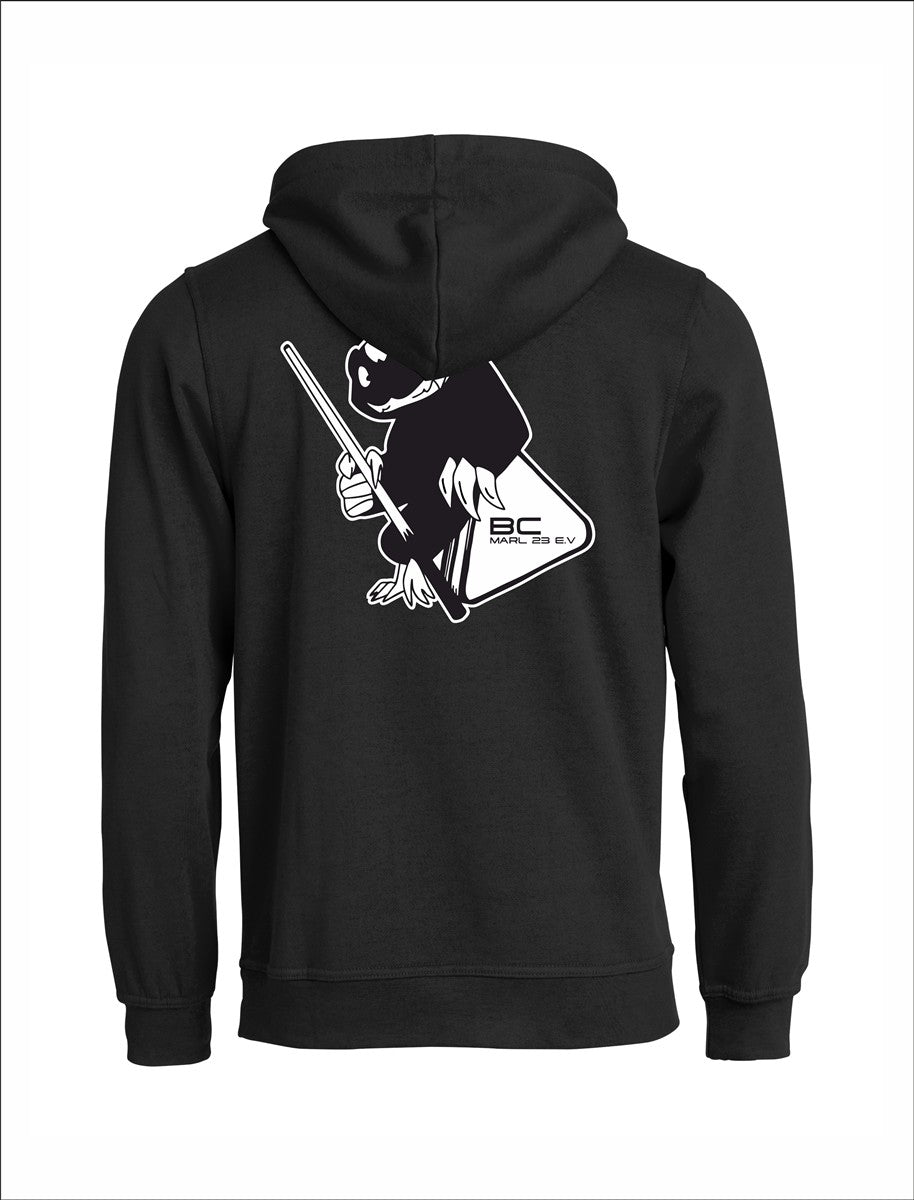 BC Marl Kapuzenpullover Unisex mit Logodruck Design 1