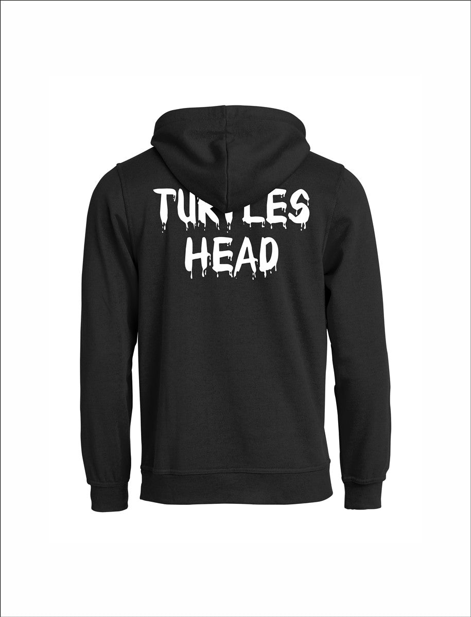 Turtles Head Hoodie Unisex mit Logodruck