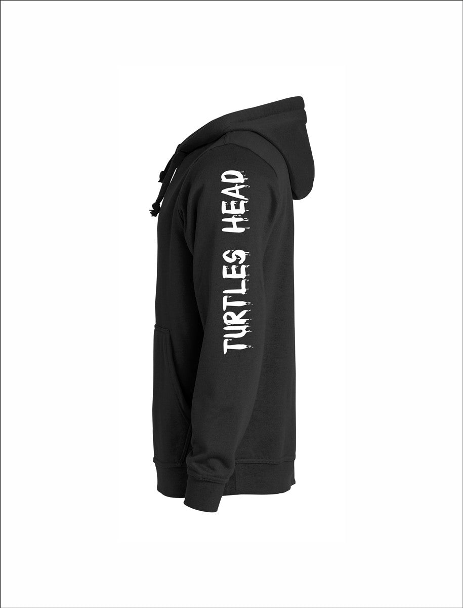 Turtles Head Hoodie Unisex mit Logodruck