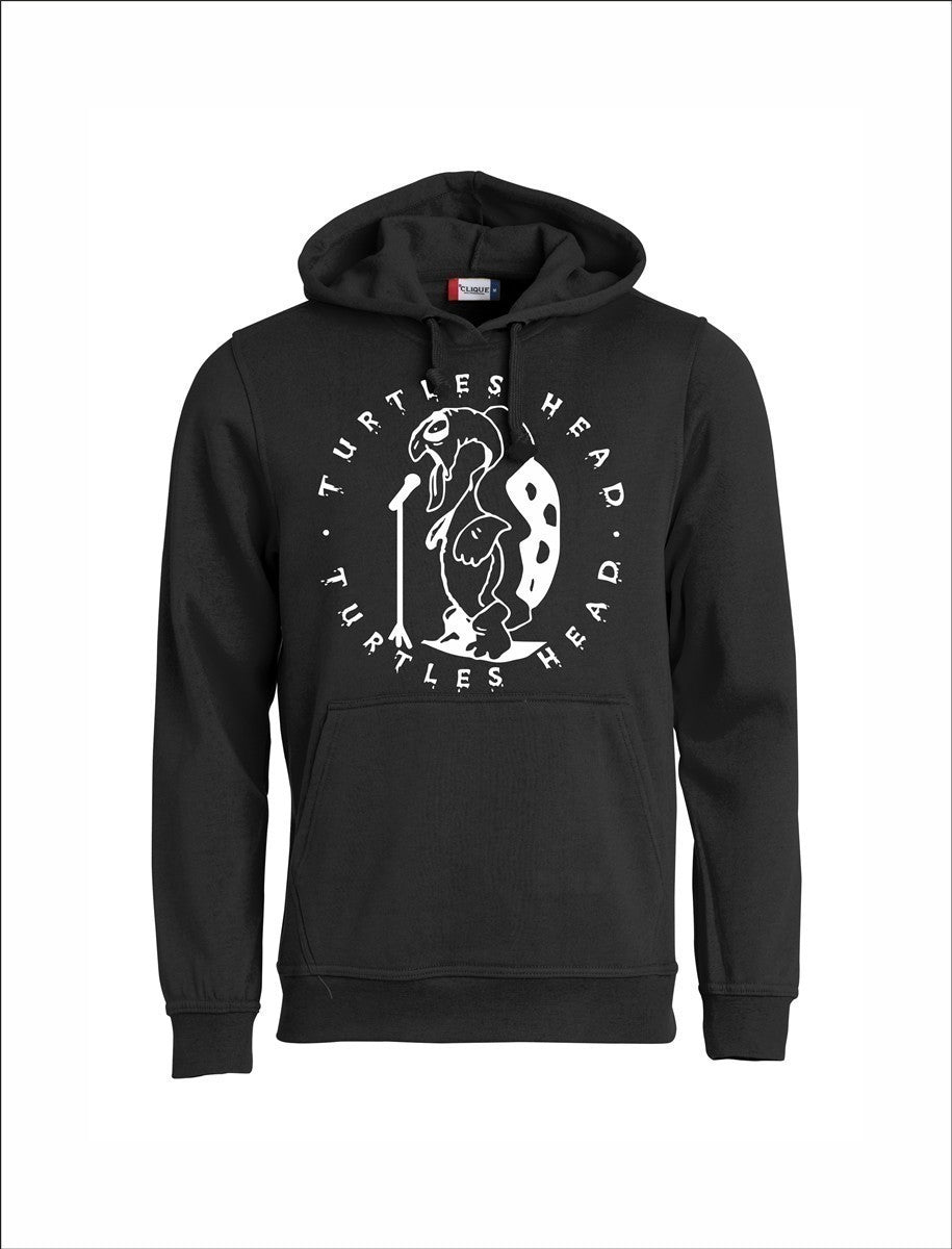 Turtles Head Hoodie Unisex mit Logodruck