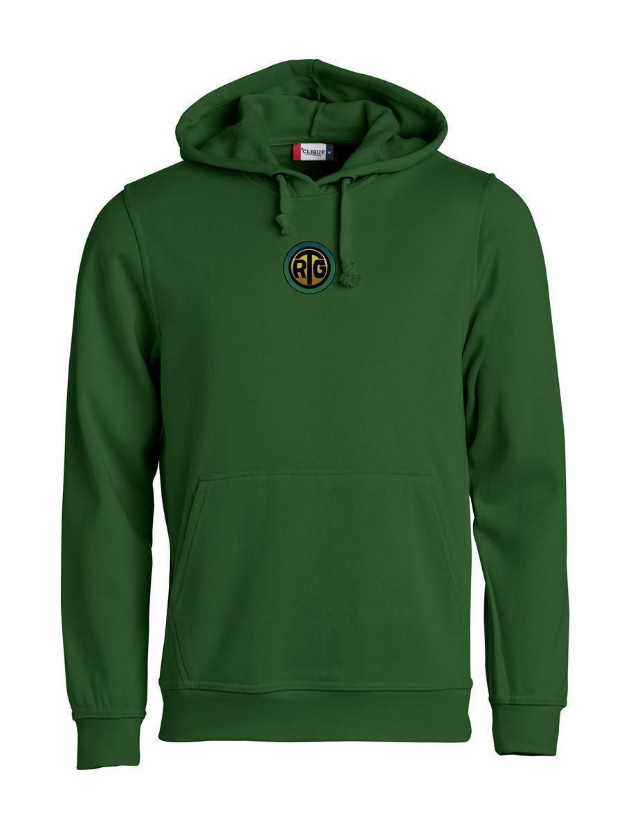 RTG Clique Hoodie/Kapuzenpullover Unisex mit Logostickerei