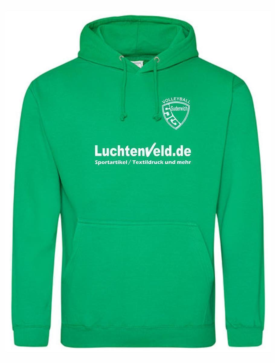 SG Suderwich Volleyball Kapuzenpullover Unisex mit Logodruck und Kürzel