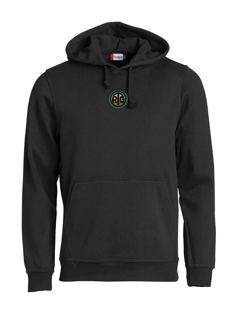 RTG Clique Hoodie/Kapuzenpullover Unisex mit Logostickerei