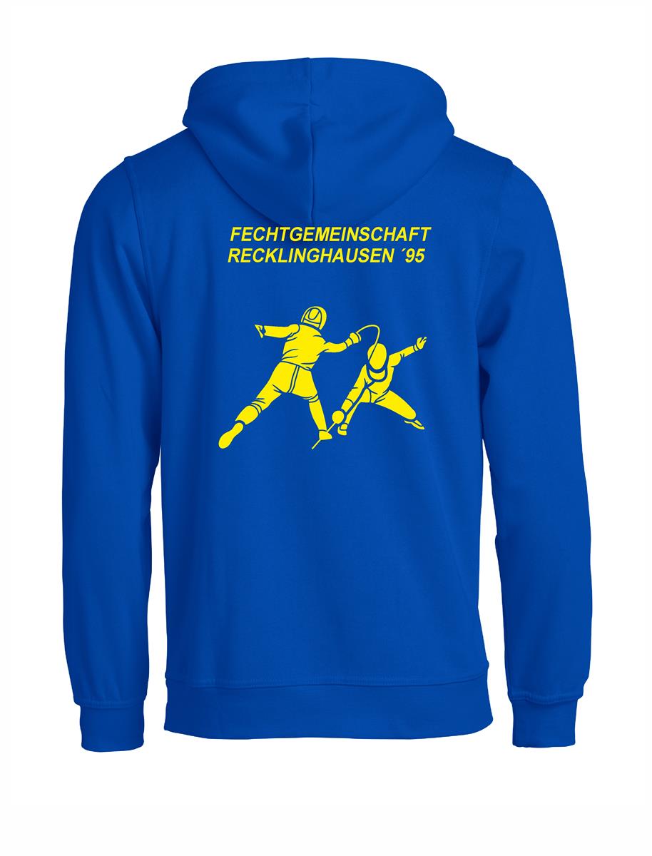 Fechtgemeinschaft Recklinghausen´95 Hoodie/Kapuzenpullover Unisex mit Druck