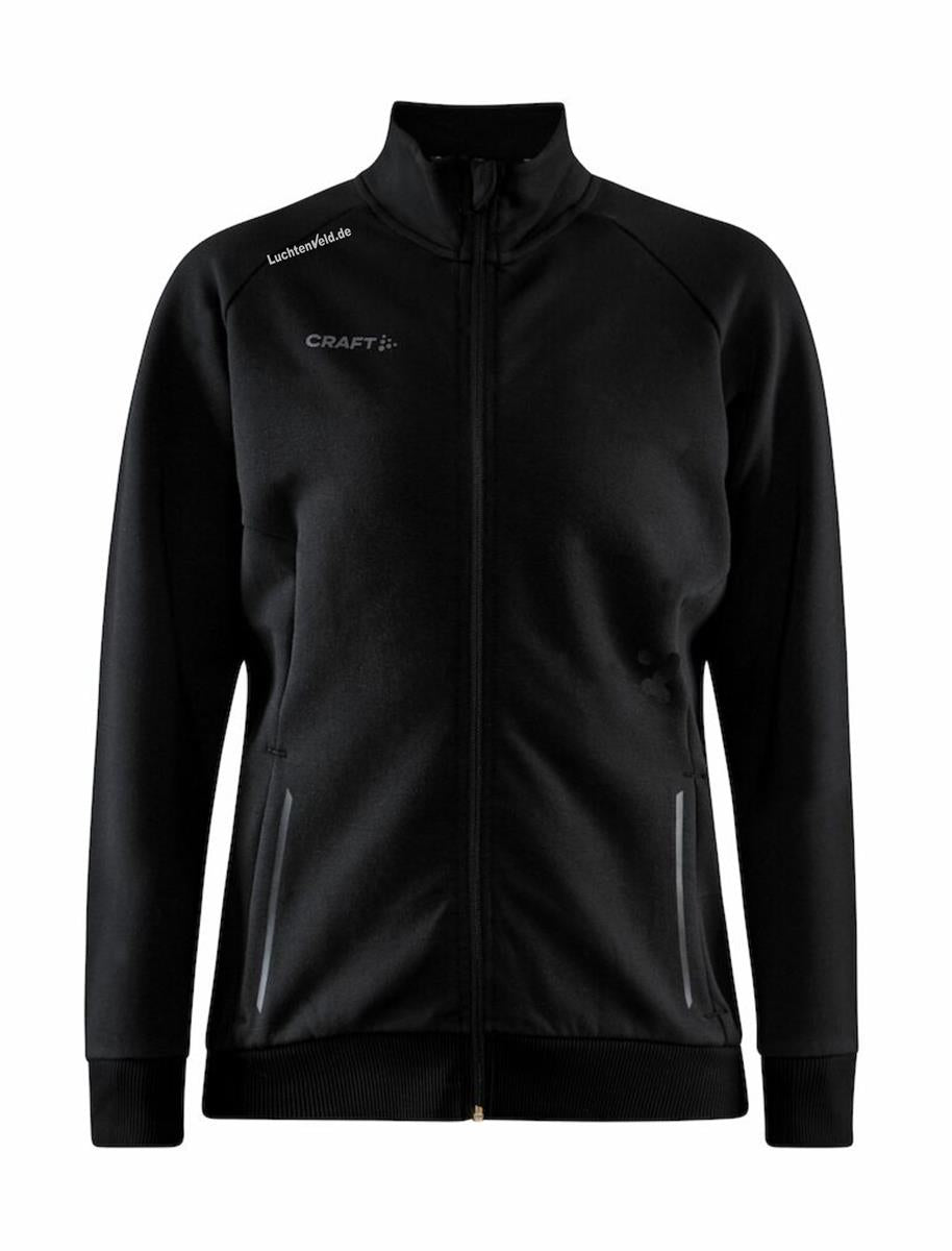CBC Trainingsjacke Woman schwarz inkl. Logodruck
