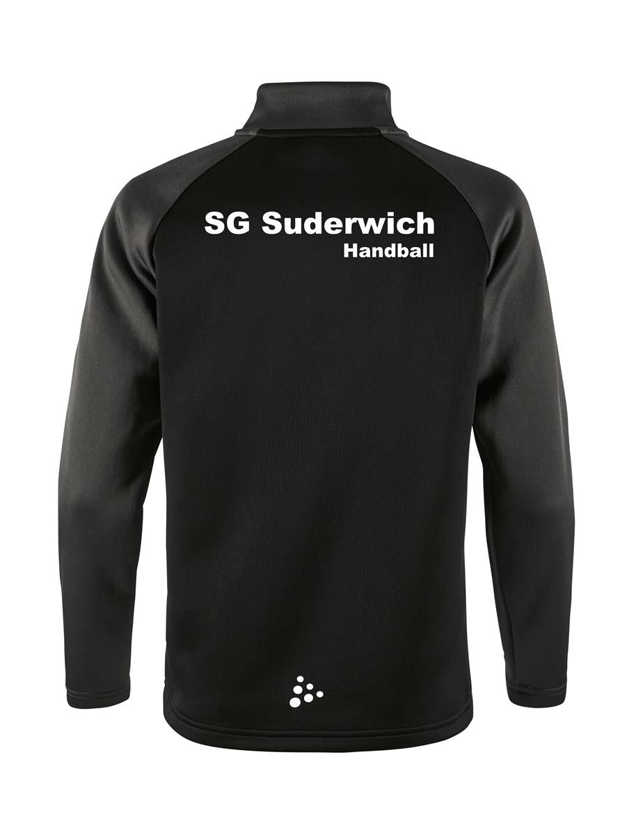 SG Suderwich Handball Half Zip Trainingstrikot Junior mit Druck