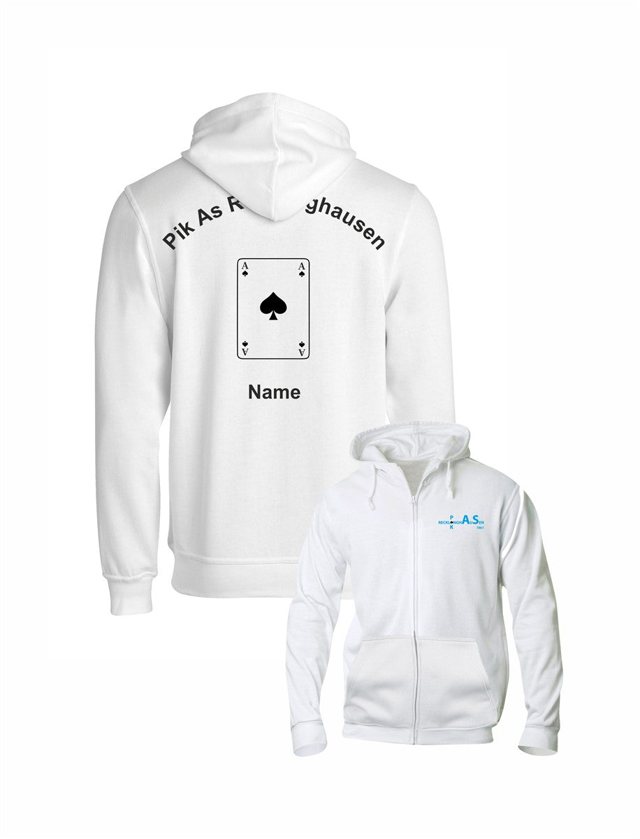 MIT NAME! Pik As Recklinghausen Sweatjacke inkl. Stick