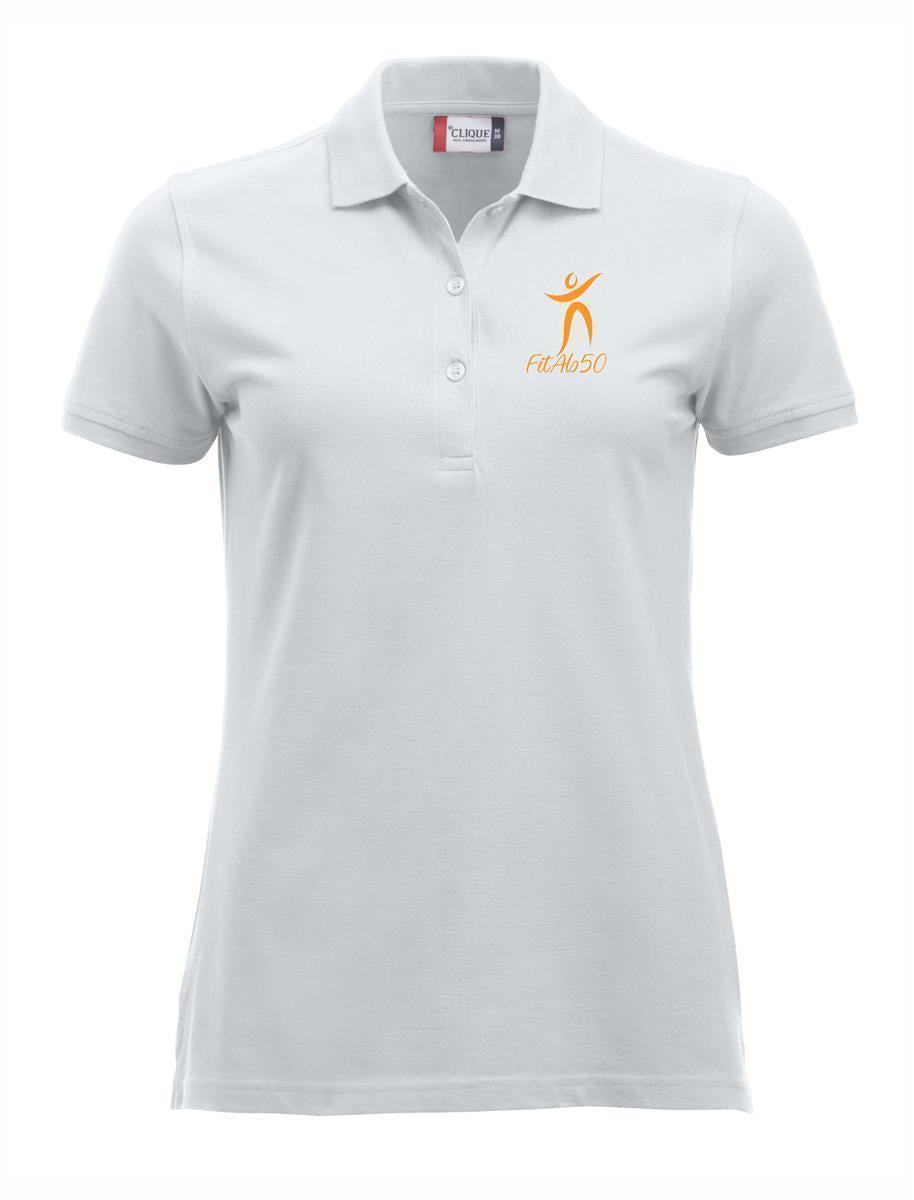 Fitab50 Poloshirt Damen inkl. Logodruck